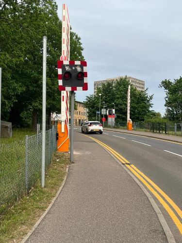 Barrier installation at Princess Alexandra Hospital 