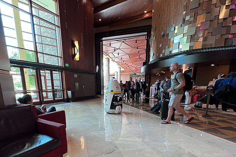 Autonomous robots being used to bolster casino security operations across the US 