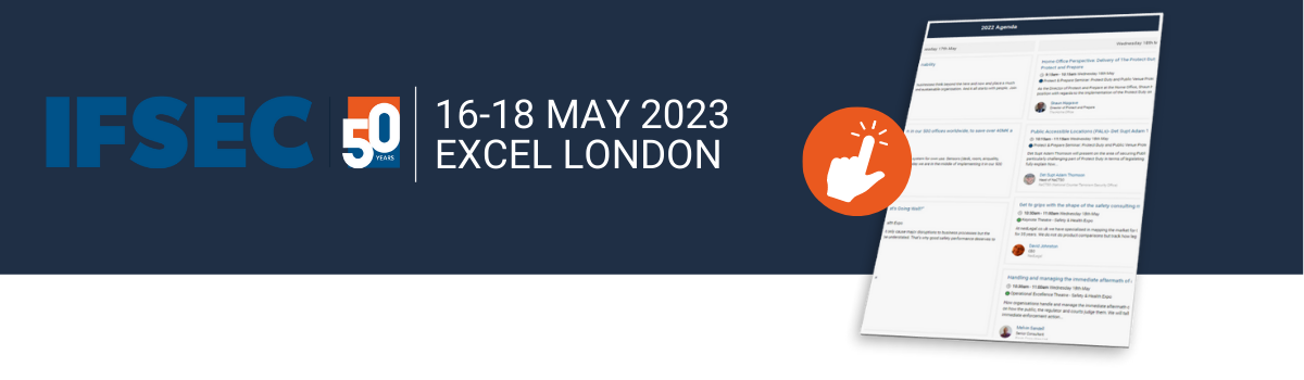IFSEC, 16-18 May 2023, Excel London