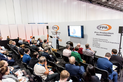 What’s on at the Fire Protection Association’s InfoZone seminar theatre?