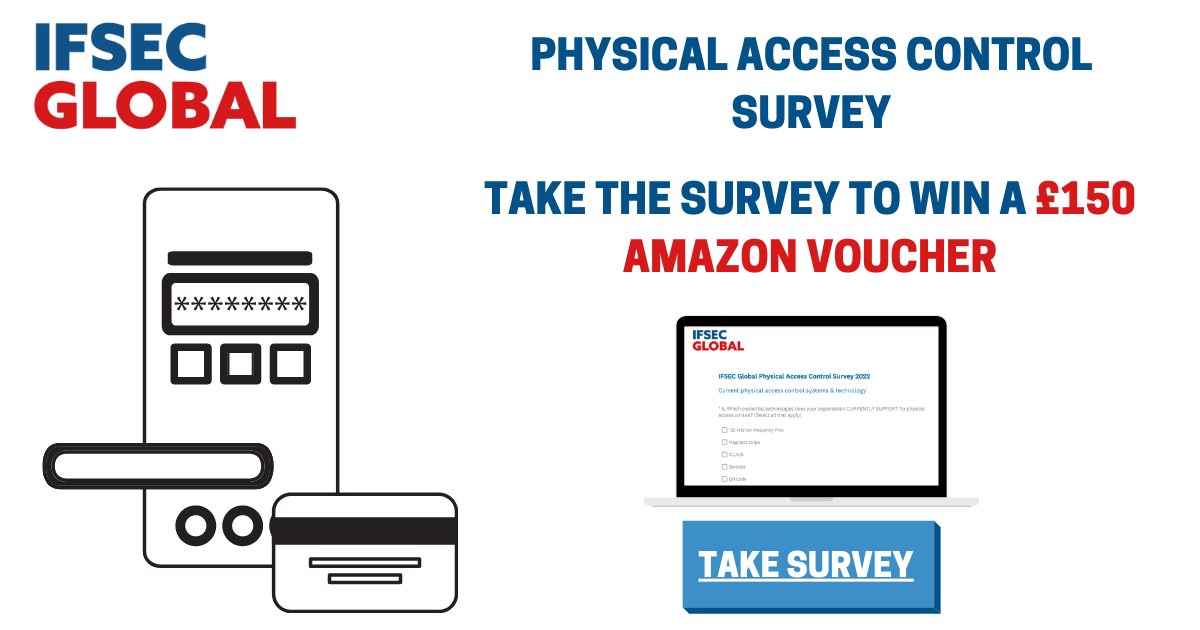 State of physical access control survey – win £150 Amazon voucher!