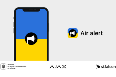 Ajax Systems launches Air Alert app to inform Ukrainian citizens about civil defence alerts